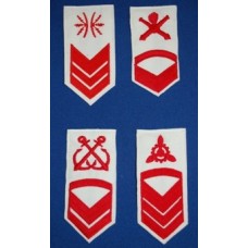 Gradi (paio) per uniforme ordinaria estiva (O.E.) da Sottocapo, SCP 3^cl, SCP 2^cl, SCP 1^cl. (disponibili per tutte le categorie, aggiornate secondo nuove disposizioni)